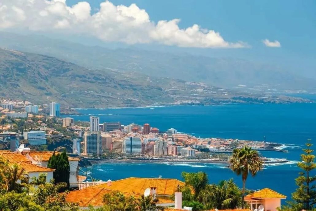 vistas puerto de la cruz