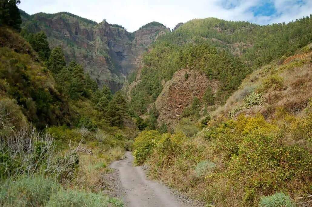 Barranco de Añavingo tenerife pass