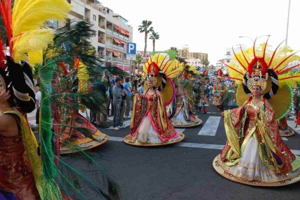 fiestas poulares en tenerife carnavales